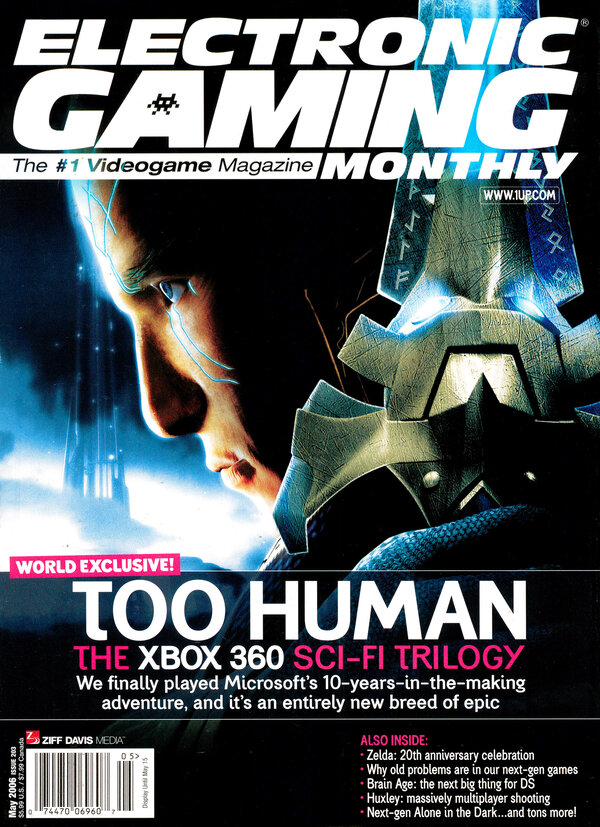 Electronic Gaming Monthly Issue 203 (May 2006) cover